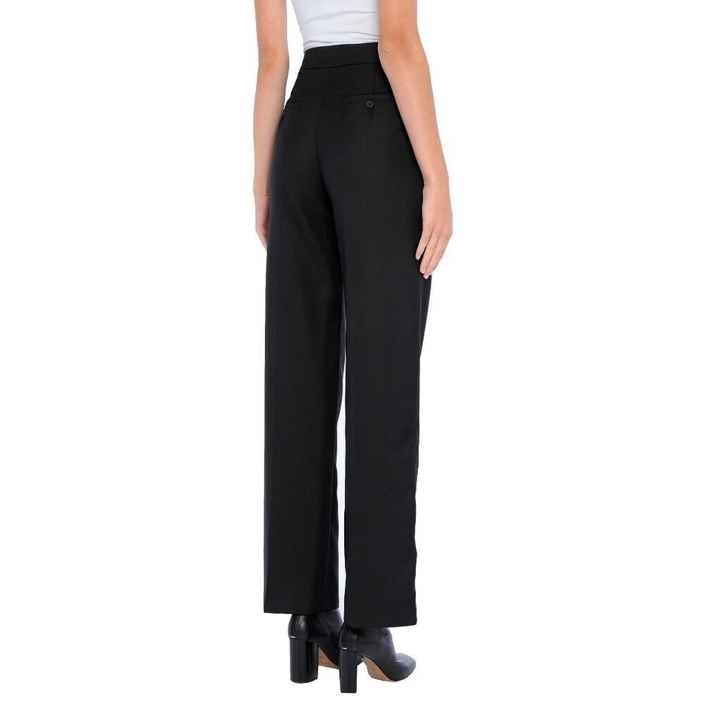 PAUL & JOE Sister Coquet pintuck classic career black pants French Size 34 2 XS - Picture 4 of 9